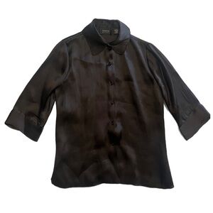 Dana Buchman 100% silk top